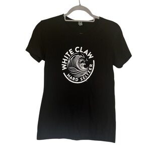 Black White Claw Logo Graphic Tee